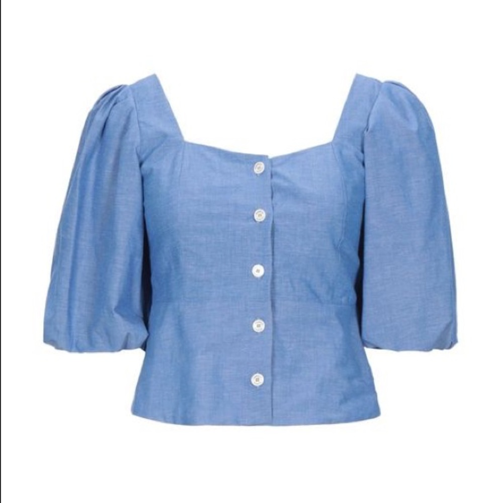 Sandro Blue Shirt